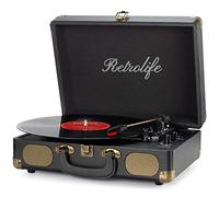 Tourne-Disque Platine Vinyl Vintage 001 (Black)