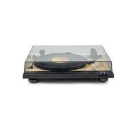 Tourne Disque Platine vinyle Thomson TT702 Sortie RCA - (33/45 Tours) - Finition Bois, Noir, jeu de Lumière OVNI couleurs LED