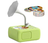 Tourne-disque pour tout-petits, phonographe enregistrable, rechargeable, éducatif, sensoriel, pour filles et garçons, tourne-disque pour enfants, jouets éducatifs, lecteur de musique pour tout-pe