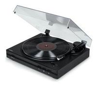 Tourne Disque Pré-amplifié Thomson TT350 NOIR 33/45 tours, Lecture et retour du bras automatique, tête de lecture Audio-Technica