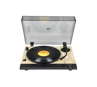 Tourne Disque - Pré-amplifié - Thomson TT702 Sortie RCA - (33/45 Tours) - Finition Bois, Noir - Tête de Lecture Audio-Technica