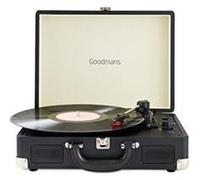 Tourne Disque Retro bluetooth Noir - GOODMANS - 33/45/78