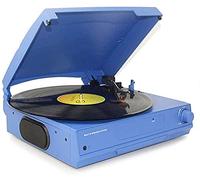 Tourne-disque rétro gramophone vintage platine vinyle portable phonographe haut-parleurs stéréo intégrés Gramopho (taille unique) (taille B unique)