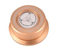 Tourne-Disque Rotatif de 50 Hz avec Niveau à Bulle pour Lecteur de disques vinyles L P. Doré