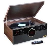 Technaxx TX-137 Platine USB entraînement par courroie marron (aspect bois précieux mat)