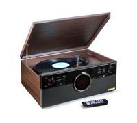 Tourne-disque TECHNAXX DAB BLUETOOTH RECORD-PLAYER TX-137 - Phono, Cassette, CD, USB, AUX-IN, FM/DAB+ Radio