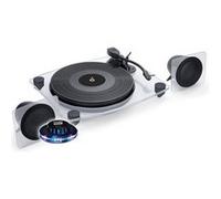 Tourne-disque Vinyle 33/45 avec enceintes sans fil BigBen TD115CSPS, Bluetooth, Encodage du vinyle sur PC via USB, Ovni LED G