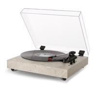 Tourne-disque vinyle à 3 vitesses avec double stéréo intégré pour décoration d'intérieur