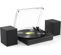 Tourne-disque vinyle Bluetooth dans un coffret