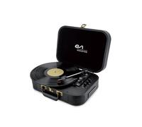 Evidence Acoustics Tourne-disque EA-PL100-BK – Haut-parleurs 20 W, Bluetooth, USB, 33/45/78 tours