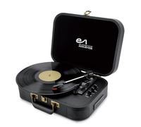 Tourne-disque Vinyle Evidence Acoustics EA-PL100-BK - Haut-parleurs intégrés 20 watts PMPO - 33, 45 et 78 tours - Bluetooth, USB