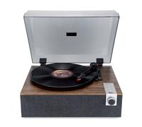 Tourne-Disque Vinyle Evidence Acoustics EA-PL200-WOOD - Haut-parleurs intégrés 40 Watts PMPO - 33, 45 et 78 Tours - Bluetooth