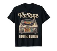 Tourne-Disque Vinyle rétro 1975 T-Shirt