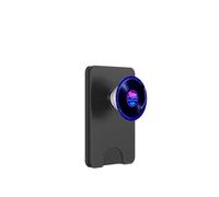 Tourne-Disque Vinyle rétro années 80 - Bleu Rose Retro Records PopSockets PopWallet pour MagSafe