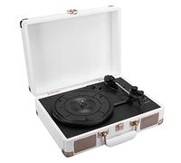 Tourne-Disque Vinyle, Tourne-Disque phonographe Vintage Portable, Platine Vinyle Bluetooth 33/45/78 TR/Min 100/u2011, Prise en Charge des disques vinyles 7/10/12 Pouces ShaoSu