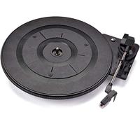 Tourne-disque vinyle vintage 28cm - Design rétro - Compatible avec la plupart des platines vinyles - JACK DANIELS