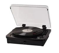 Denver VPL-230B Platine vinyle rétro avec Dual Bluetooth, entrée USB/SD et haut-parleurs intégrés