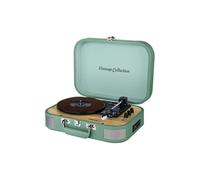 Tourne-Disques 33 / 45 / 78 Tours Collection Vintage Stéréo Bluetooth Vert