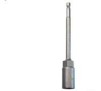 Tourne-écrou hexagonal 150 mm avec adaptateur de foret, douille d'extension pour tournevis électrique pneumatique, 5,5 à 19 mm, compatible avec moteur (14 mm)