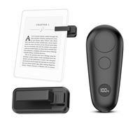 Tourne-page à télécommande pour Kindle Paperwhite Scribe Oasis Kobo, accessoire pour iPhone, iPad, tablettes Android, appareil photo de lecture, enregistrement vidéo, déclencheurs à distance, noir
