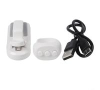 Tourne-pages avec télécommande, télécommande sans fil, recharge rapide de type C, pour Kindle et tablettes, pratique pour lire des romans (Jx-07 blanc)