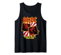 Tournée AC/DC Back in Black 1980 Retro Rock Débardeur