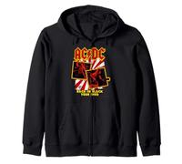Tournée AC/DC Back in Black 1980 Retro Rock Sweat à Capuche