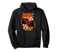 Tournée AC/DC Back in Black 1980 Retro Rock Sweat à Capuche