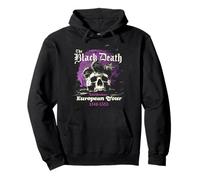 Tournée européenne du t-shirt The Plague Black Death Sweat à Capuche