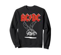 Tournée Mondiale d'AC/DC Fly on The Wall 1985, White Lineart Sweatshirt