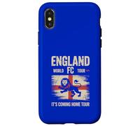 Tournée mondiale de l'England FC It's Coming Home Tour Coque pour iPhone X/XS