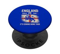 Tournée mondiale de l'England FC It's Coming Home Tour PopSockets PopGrip Adhésif