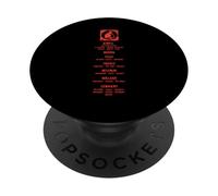 Tournée Mondiale des Rats du désert 1939-1945 PopSockets PopGrip Adhésif