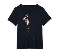 Tournée Mondiale en Direct de Madonna Justify My Love Blonde Ambition en 1990 T-Shirt, Femme Grandes Tailles, Noir, 2X