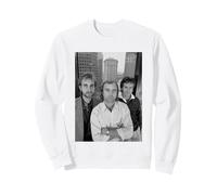 Tournée Mondiale Invisible Touch de Genesis Phil Collins à Atlanta Sweatshirt, Unisexe pour Adultes, Blanc, XL