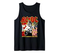 Tournée Nord-américaine AC/DC 1980 Vintage Rock Débardeur