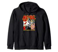 Tournée Nord-américaine AC/DC 1980 Vintage Rock Sweat à Capuche