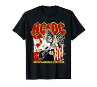 Tournée Nord-américaine AC/DC 1980 Vintage Rock T-Shirt