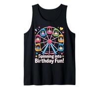 Tourner dans Un Design Amusant d'anniversaire Grande Roue Débardeur