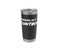 Tourner hors de contrôle | Going off World Crazy Gobelet isotherme en acier inoxydable double paroi