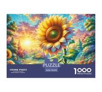 Tournesol 1000 Pieces Jigsaw Puzzles for Adults Challenging Game Stress Relieving Entertainment Exercise The Memory of The Brain for The Whole for Women, Gifts for Men 70x50cm/1000