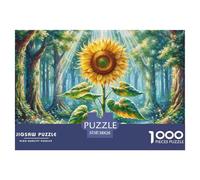 Tournesol 1000 Pieces Jigsaw Puzzles for Adults Challenging Game Stress Relieving Entertainment Exercise The Memory of The Brain for The Whole for Women, Gifts for Men 38x26cm/1000