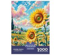 Tournesol 1000 Pieces Paysage Puzzle en Papier Jeu D'Intelligence De l'art De La DécoRation Moderne Adultes Et Enfants Dès 14 Ans 70x50cm/1000pcs