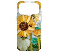 Tournesol Abeille Art Nouveau Floral Botanique Jardin Chic Coque pour iPhone 17 Pro Max