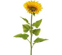 Tournesol artificiel XL 107 cm - Décoration florale claire et réaliste pour une maison moderne
