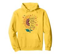 Tournesol Bonté Paix Égalité Amour Espoir Diversité Humain Sweat à Capuche