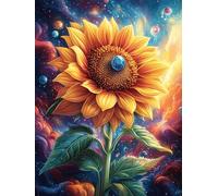 Tournesol dans une prairie en pleine floraison 1000 Pièces Puzzle Pour Ado En Carton Anti-Déchirure Haute Densité faune et flore Facile Débutant Jeu De Société Idée Cadeau Anniversaire Petit Prix 1000