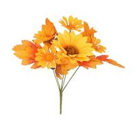 Tournesol d'automne avec roses et feuilles d'érable pour décorations de festival Htw180 (A, 30 cm)