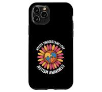 Tournesol de Sensibilisation à l'Autisme accepte Comprendre l'amour Coque pour iPhone 11 Pro