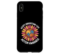 Tournesol de Sensibilisation à l'Autisme accepte Comprendre l'amour Coque pour iPhone XS Max